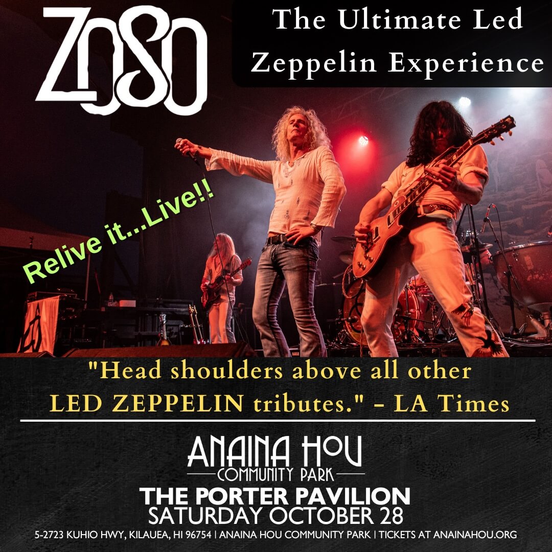 ZOSO: The Led Zeppelin Experience Flyer
