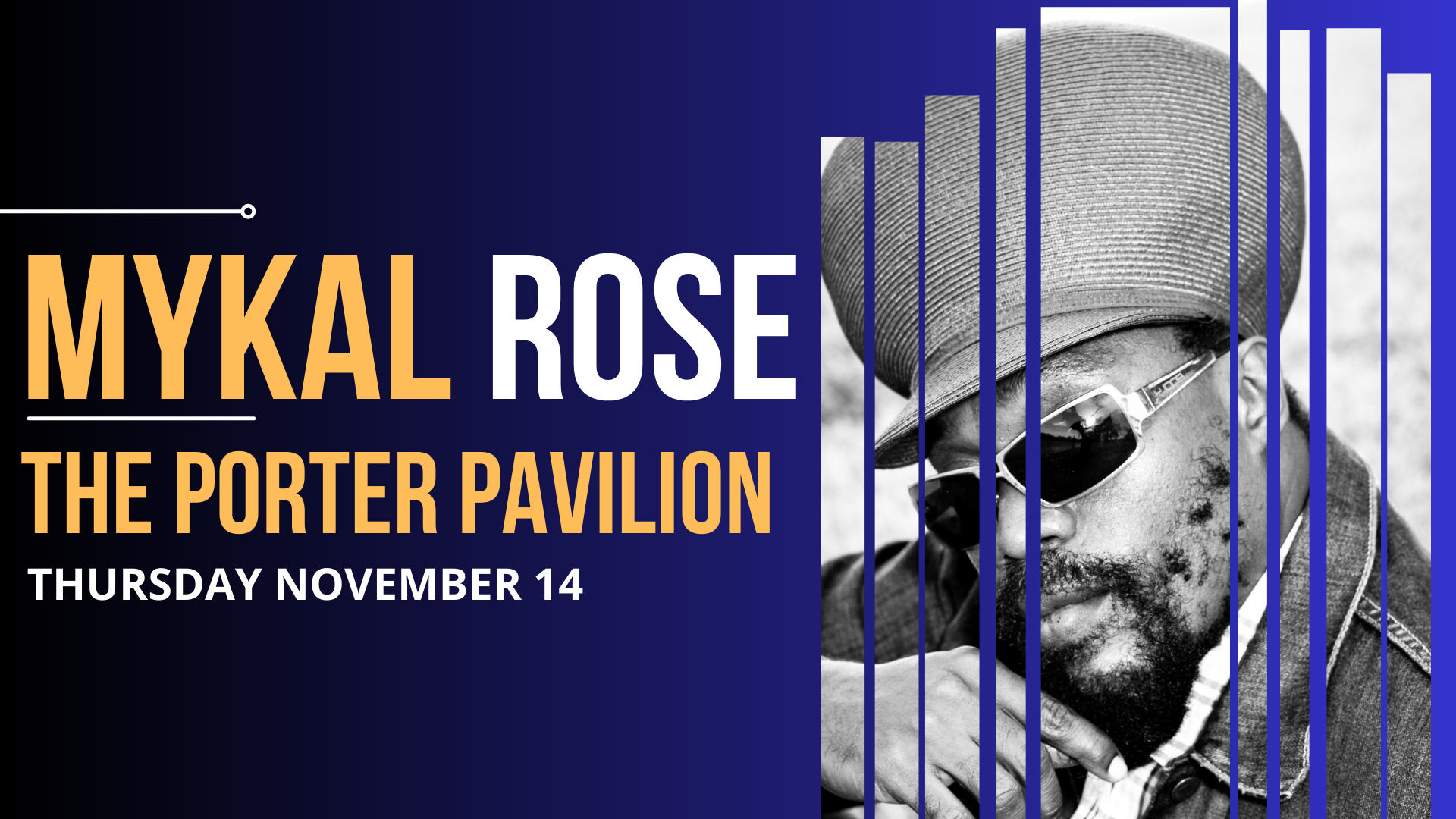 Mykal Rose In Concert Event Banner